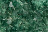 Green Fluorescent Cubic Fluorite Crystals - Madagascar #358927-1